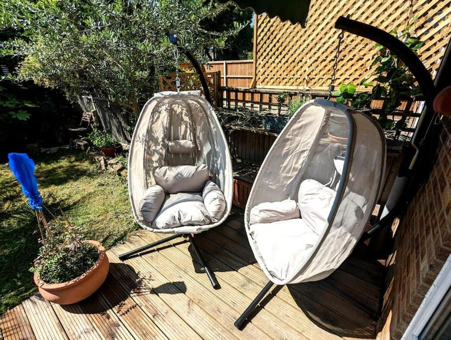 Charming 2-Bed Garden Flat Leilighet London Eksteriør bilde